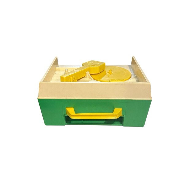 Vintage Fisher Price Sesame Street Music Box Record Player 1984 - Picture 5 of 13